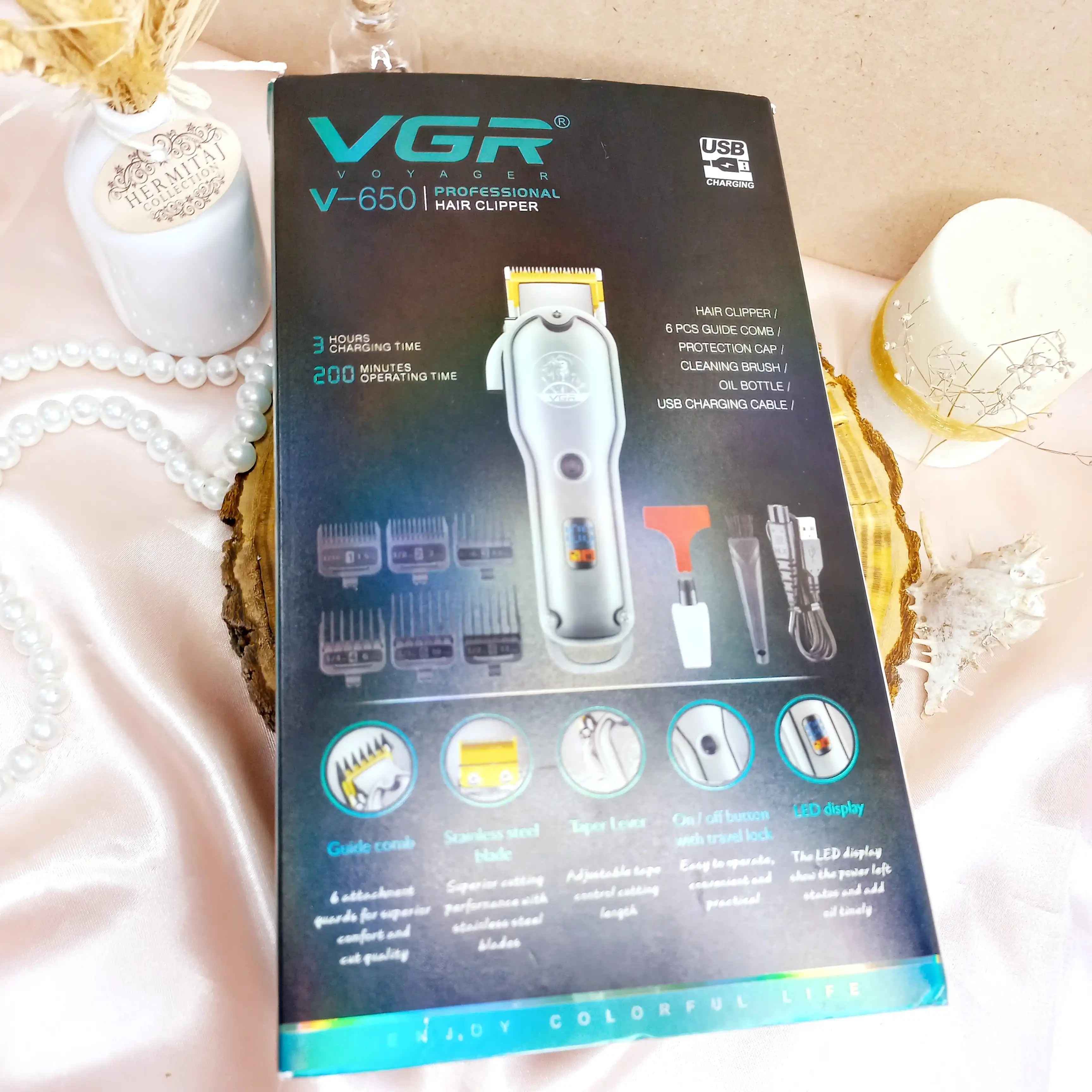 ماشین اصلاح وی جی آر مدل VGR V-650