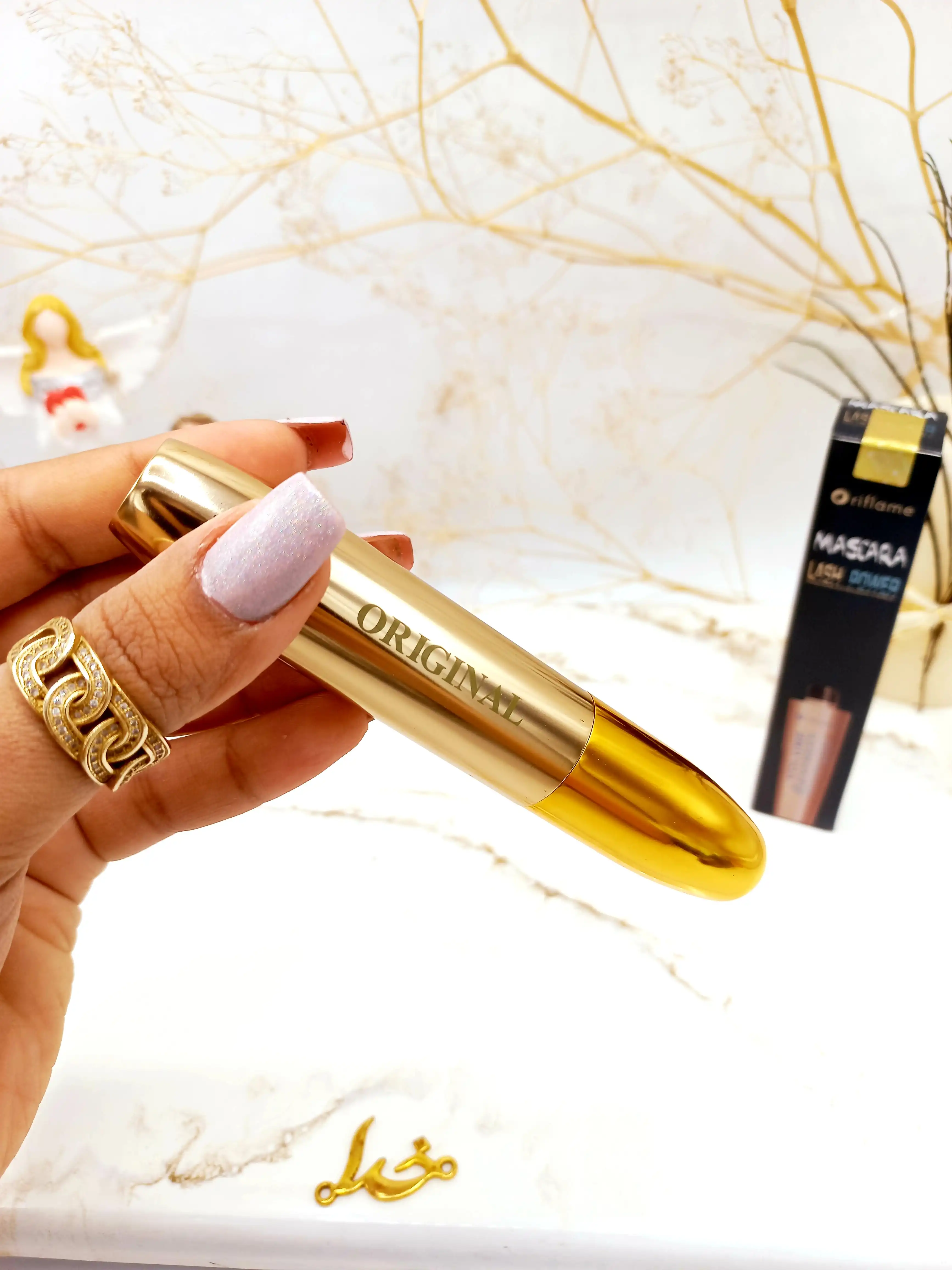 ریمل حجم دهنده و بلند کننده مژه گیاهی اوریفلیم مدل لش پاور (ضدآب) ORIFLAME کد مستر کپی4627