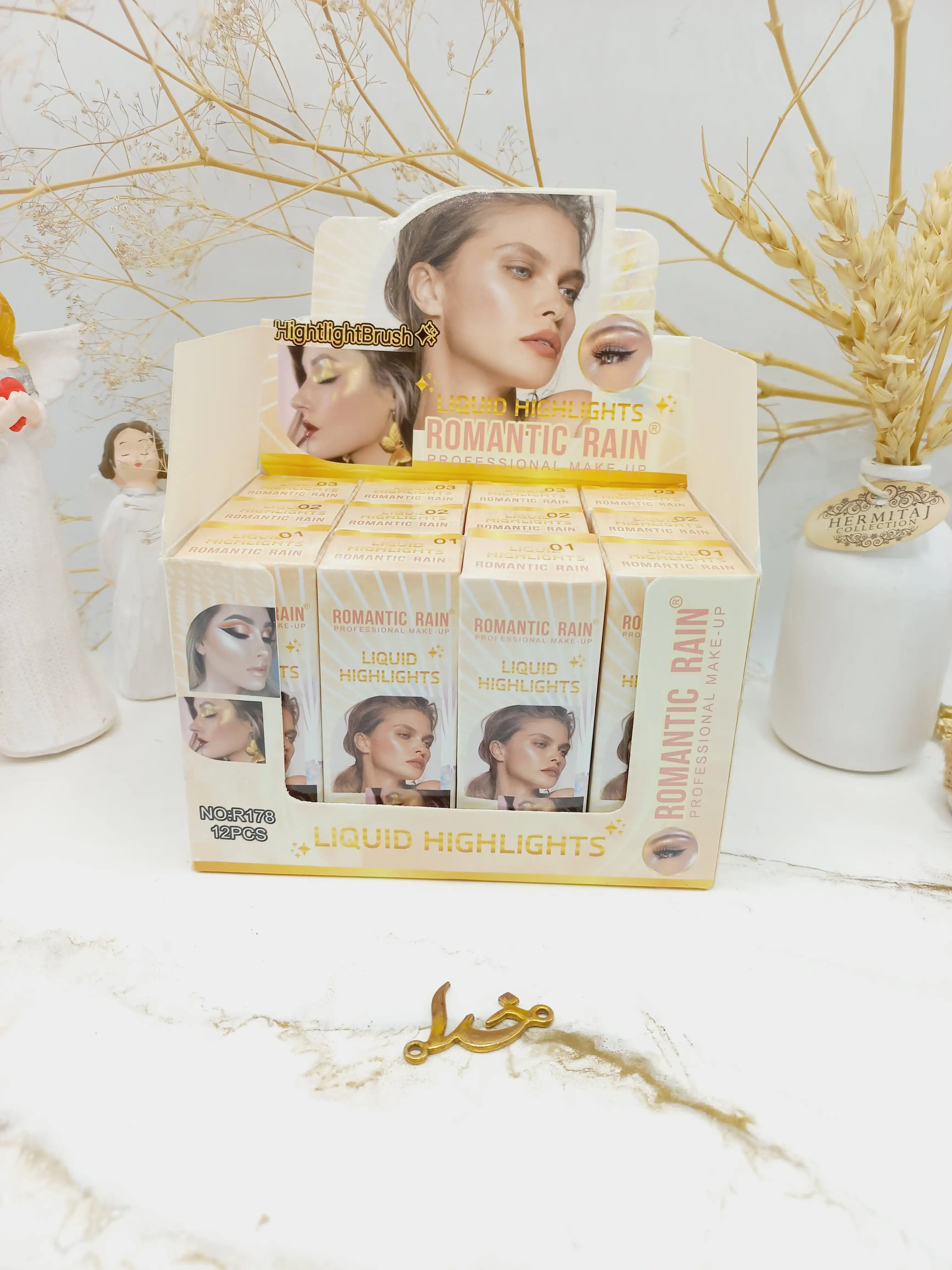 هایلایتر مایع برند معروف رومانتیک رین ROMANTIC RAIN کد R178