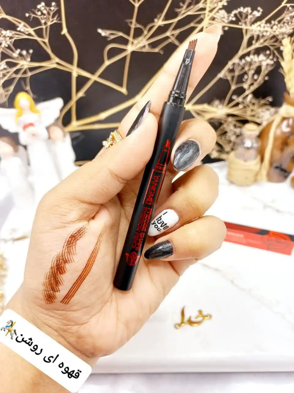 هاشور ابرو 4 خط یانگمی YANGMEI کد YM 8958 کد B