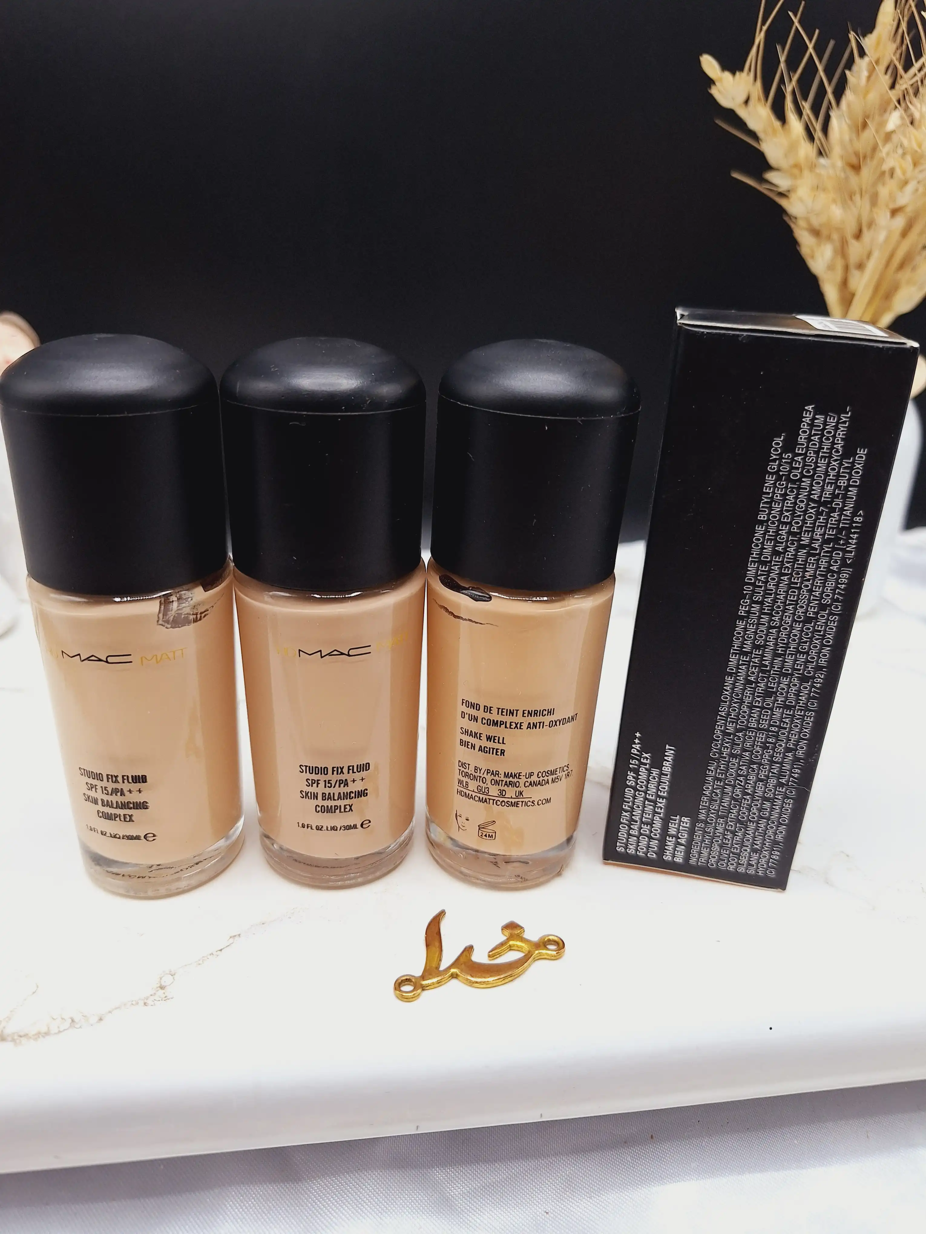 کرم پودر حاوی ضد آفتاب spf 15 برند NC20 کد 0029