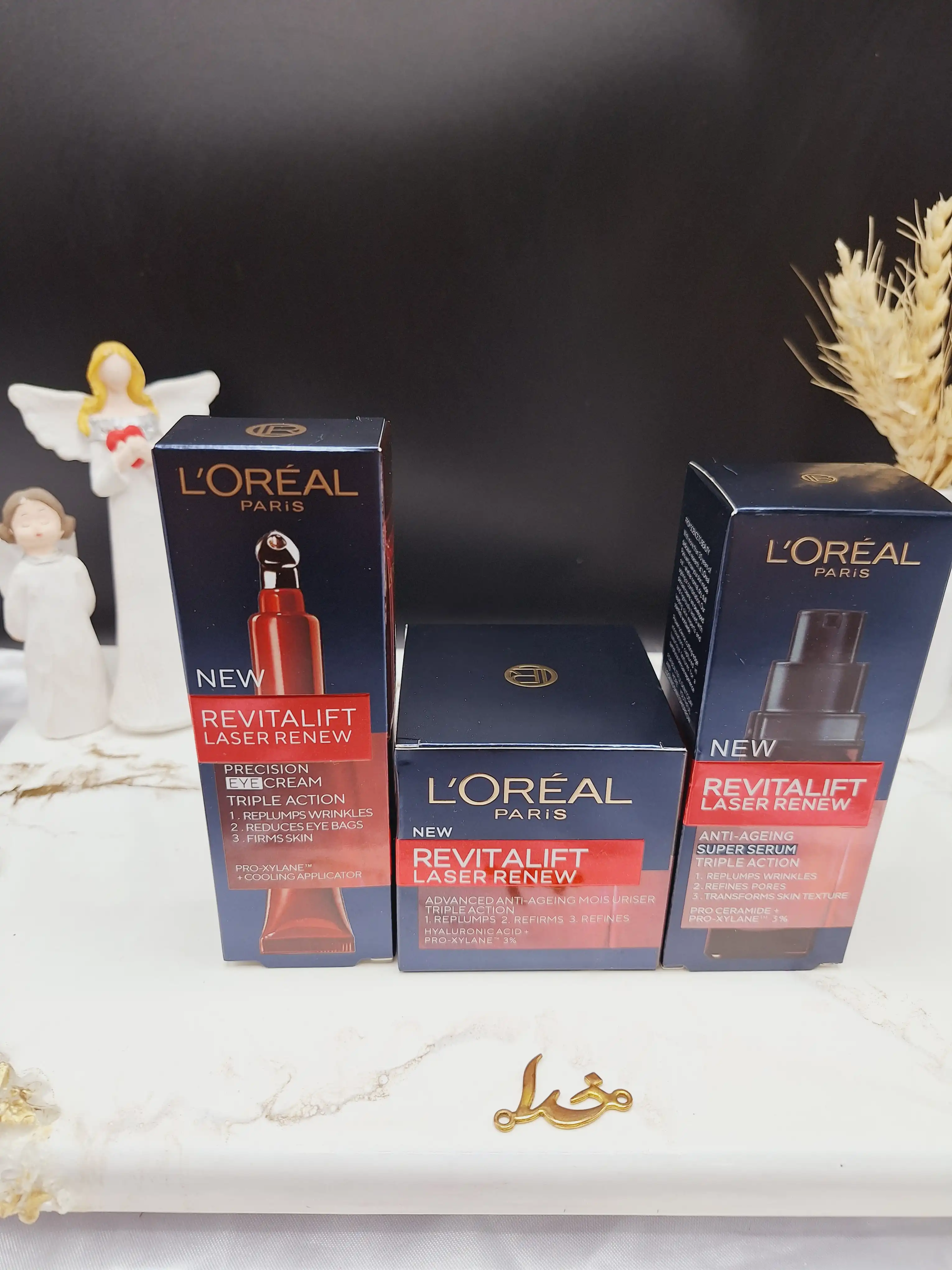 پک جوانساز لیفت کننده و ضد چروک 3تایی لورآل LORÉAL اصلی کد 10469