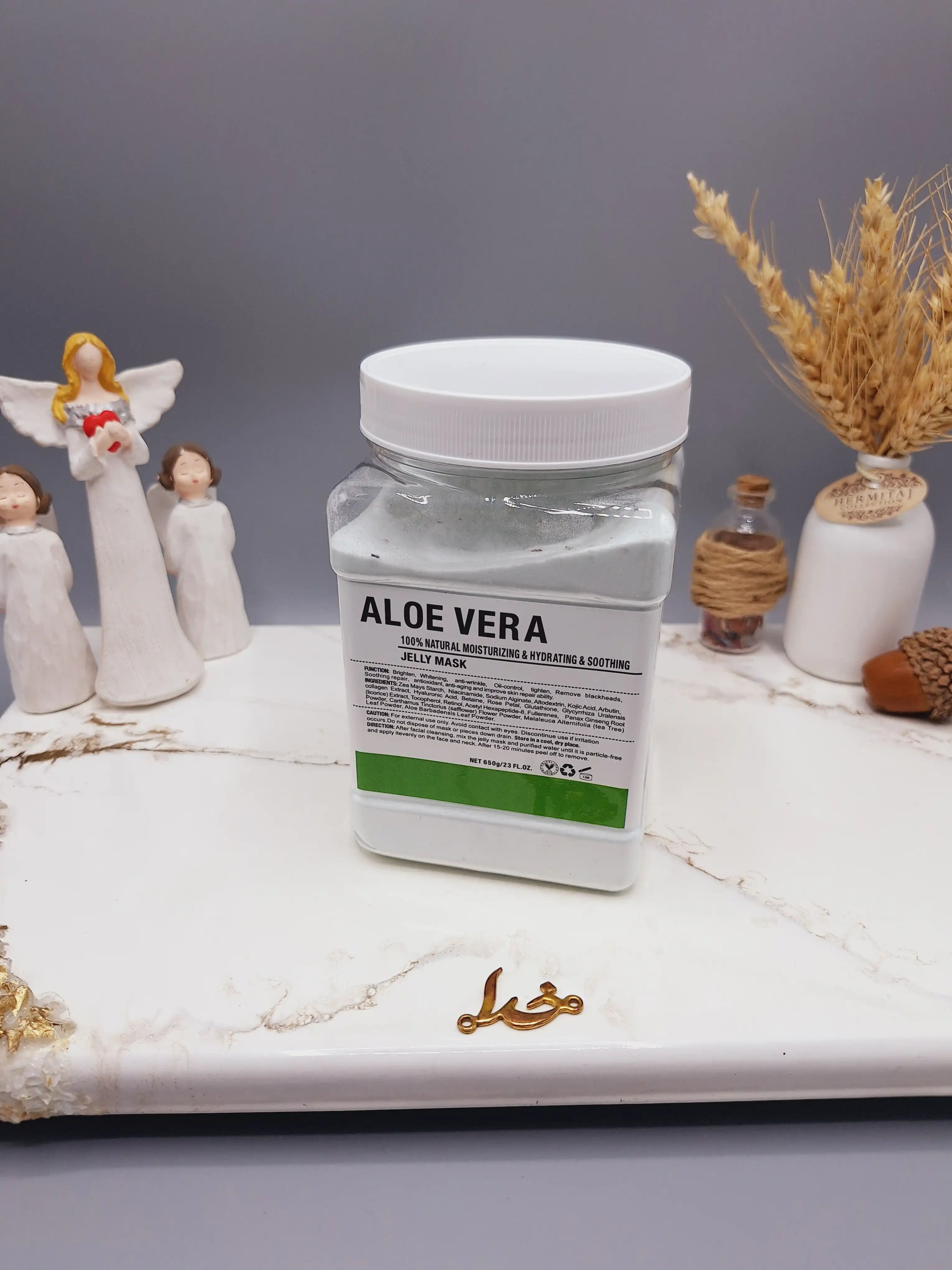 ماسک هیدروژلی آلوئه ورا 650 گرمی ALOE VERA ساخت چین