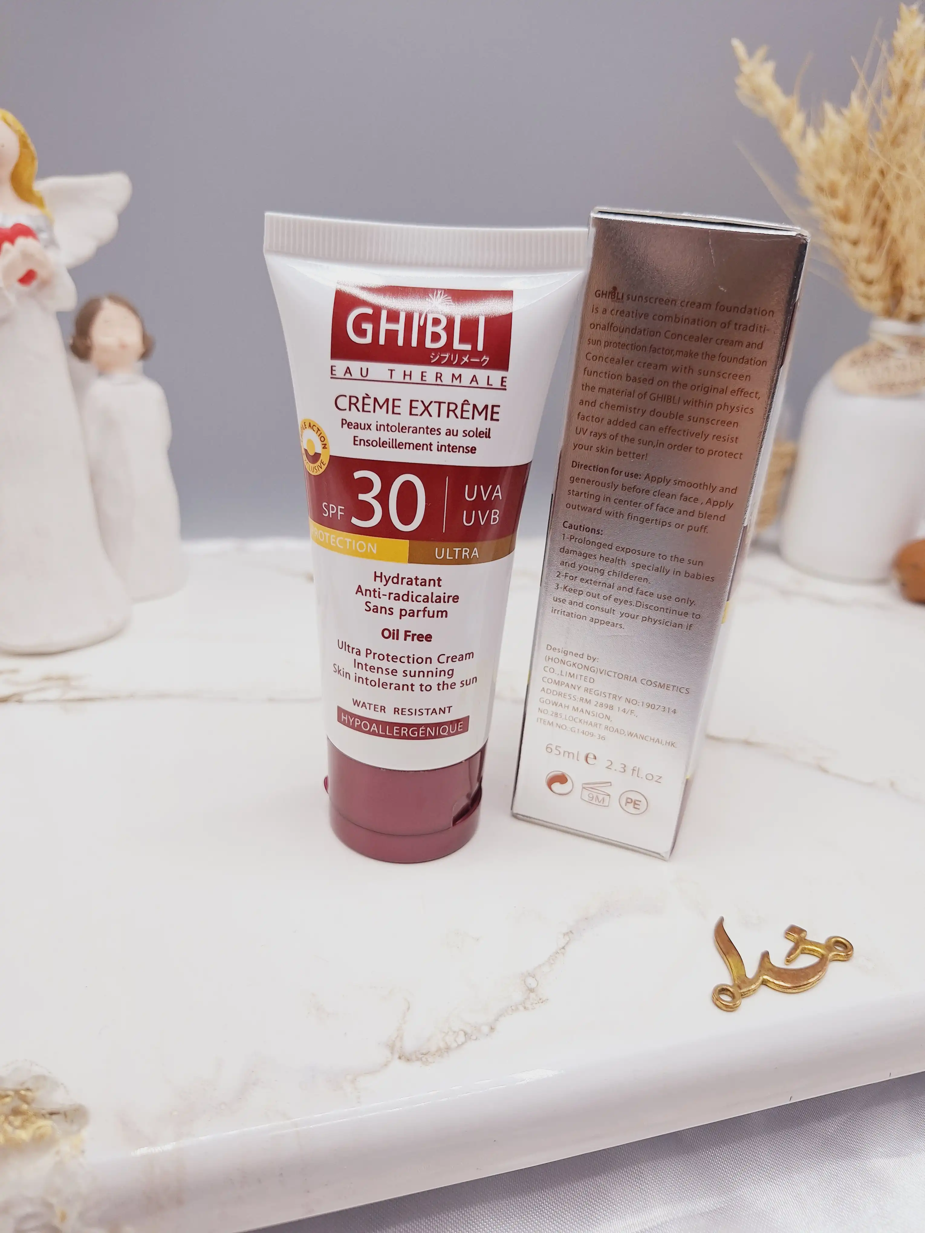 کرم ضد آفتاب جیبلی Ghibli اصل SPF 30 کد 70327