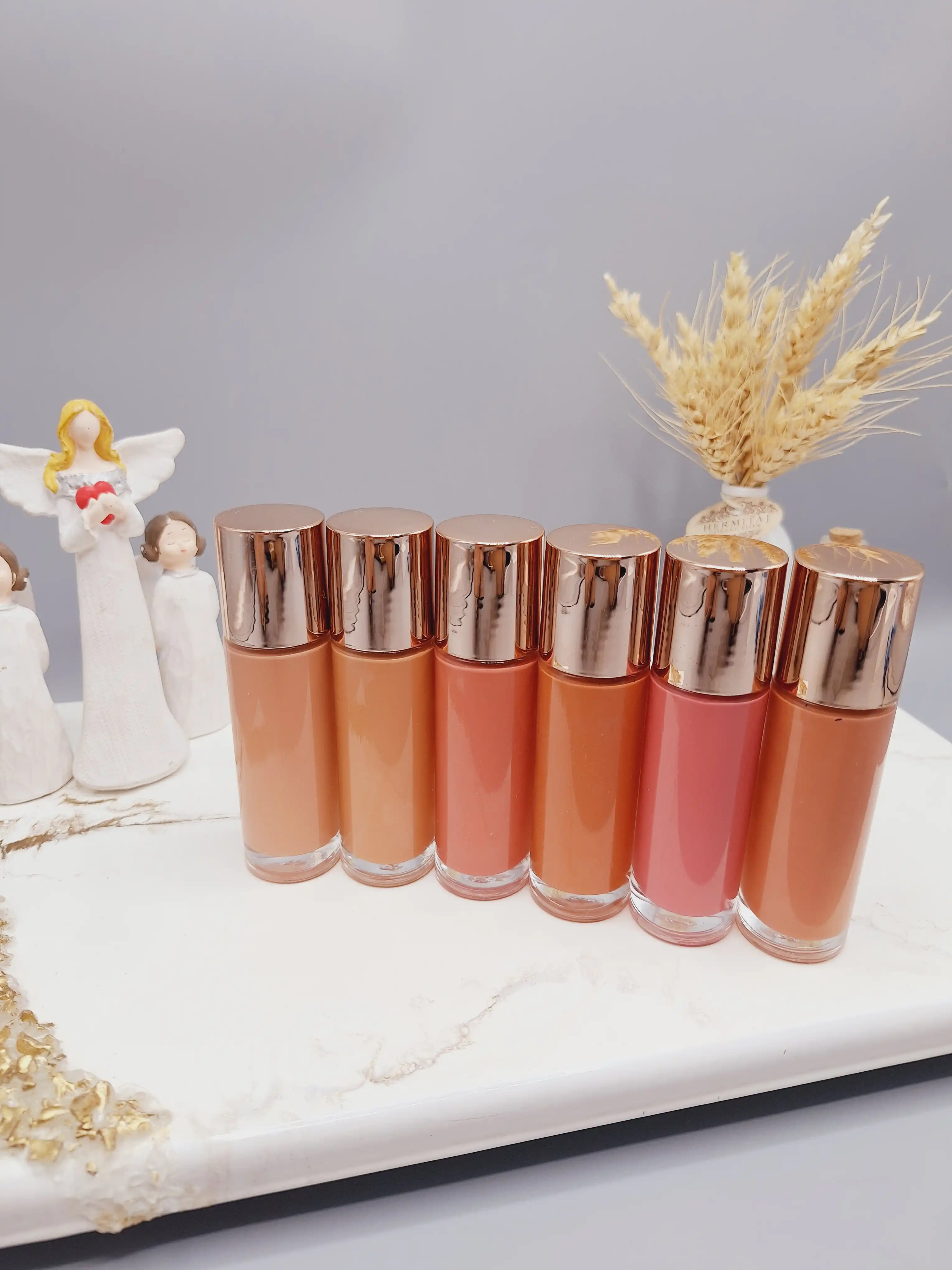 رژ گونه مایع زیبا استوانه ای برند 3Q‏ بیوتی کد NO:BL-8555