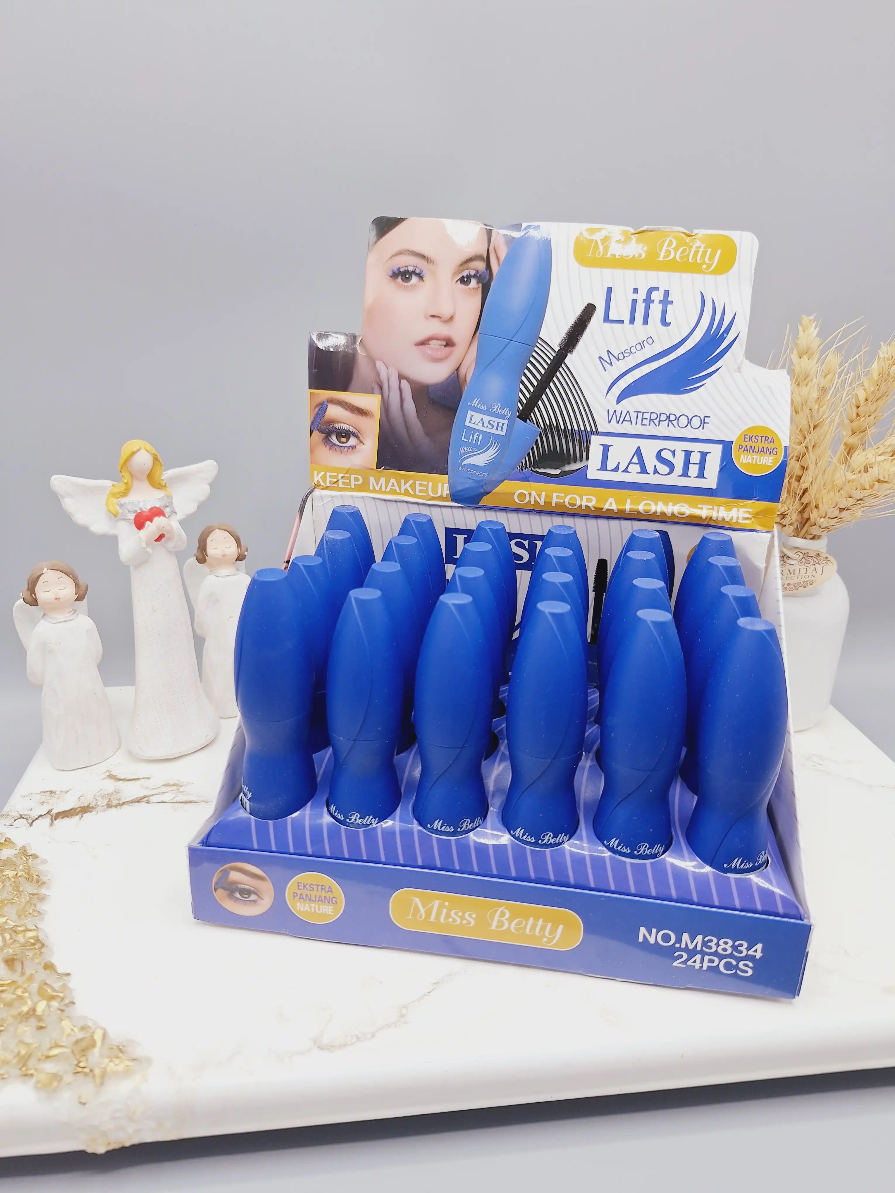 ریمل آبی پر موادو با کیفیت ‏Miss Betty‏ کد M3834