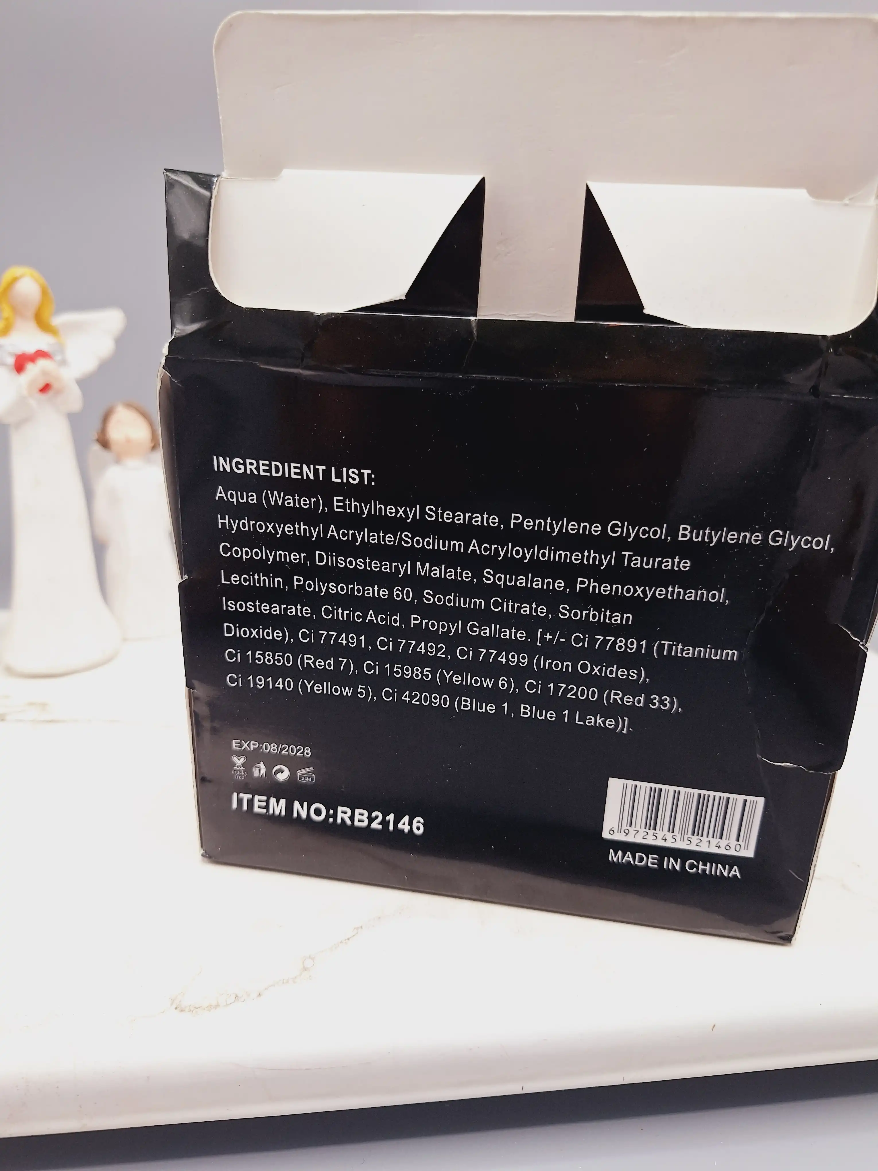 پک 6 تایی لیپ گلاس اسمارتیزی تیوپی فوق العاده زیبا برند ‏RIBIABEAUTY‏ کد RB2146