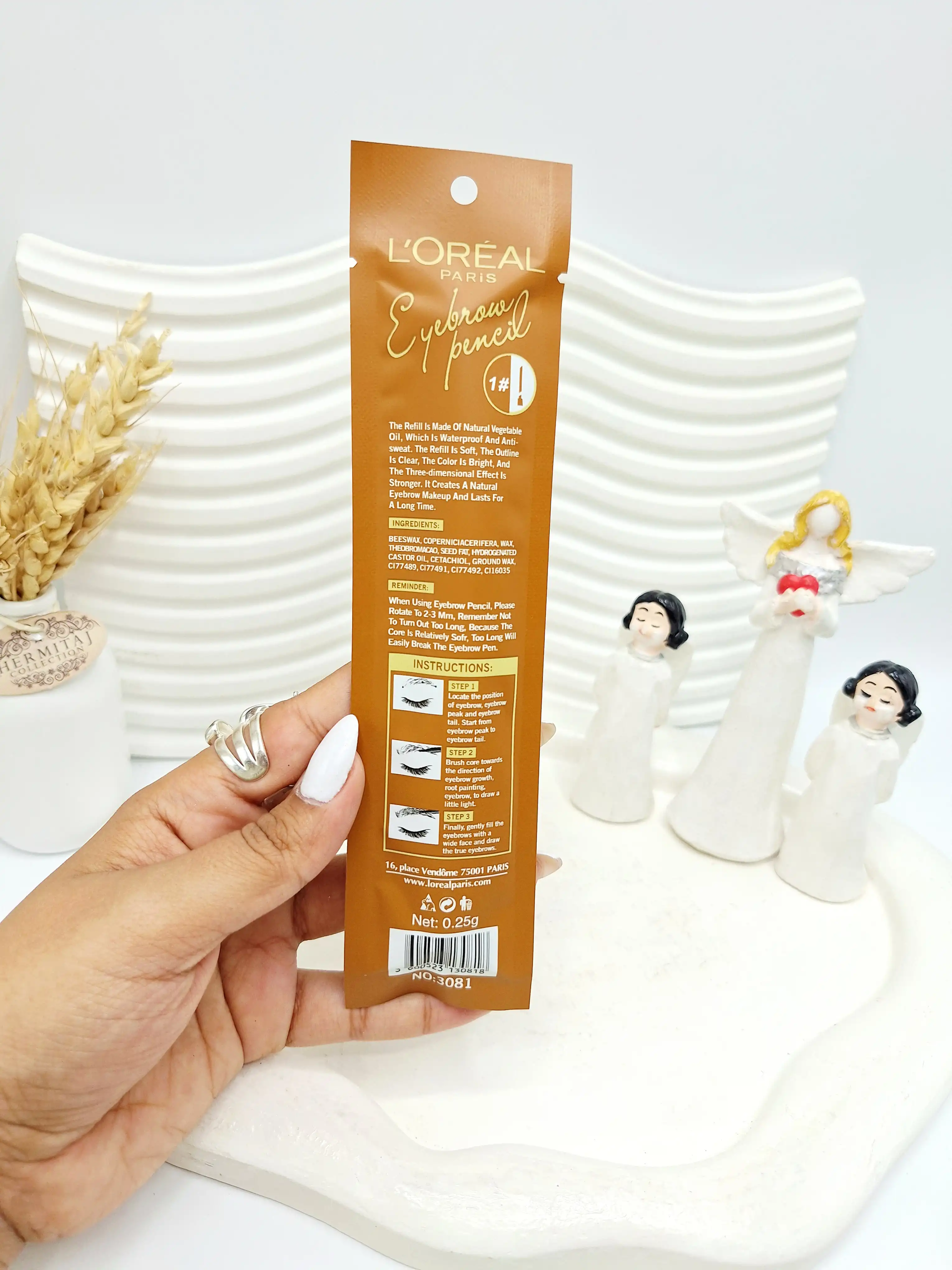 هاشور ابرو 4 خط برند Loreal کد 0818