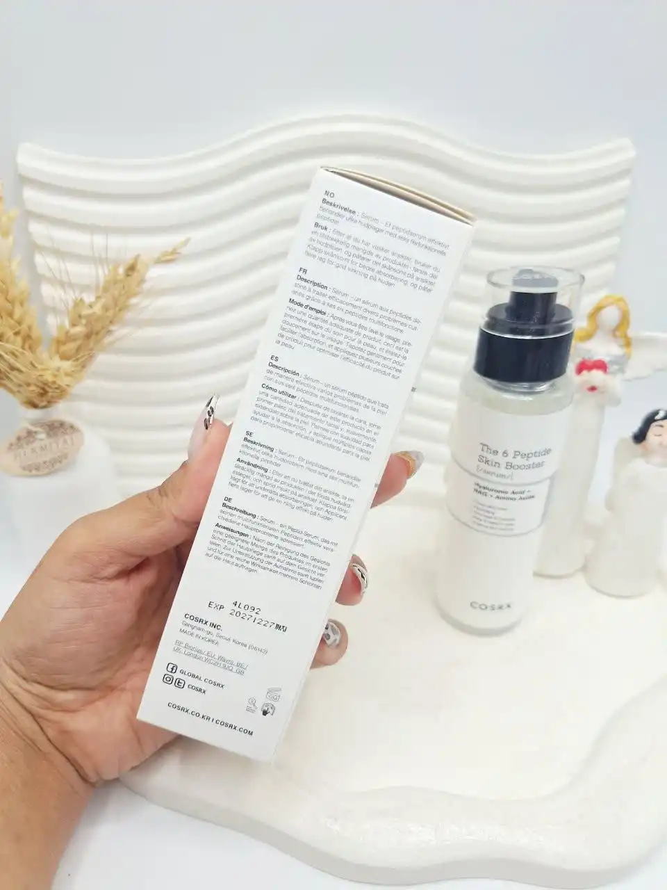 سرم آبرسان بوستر تقویت کننده پوست با ۶ پپتید کوزارکس های کپی امارات کد ۵۶۵۸